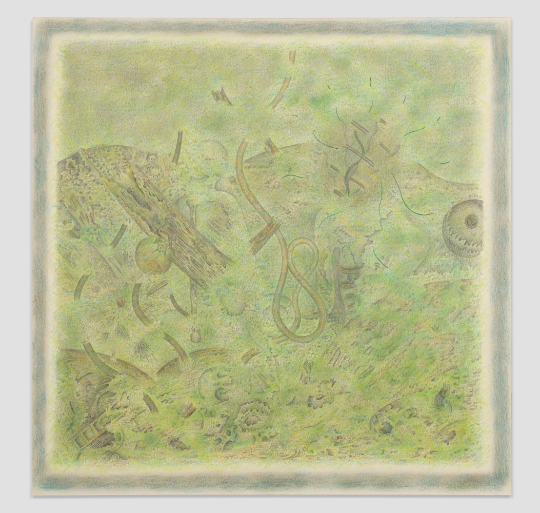 Soldier&amp;#39;s Hill, 1983
Graphite, pastel and colored pencil on paper
18 3/4 &amp;times; 18 3/4 inches
47.6 &amp;times; 47.6 centimeters&amp;nbsp;