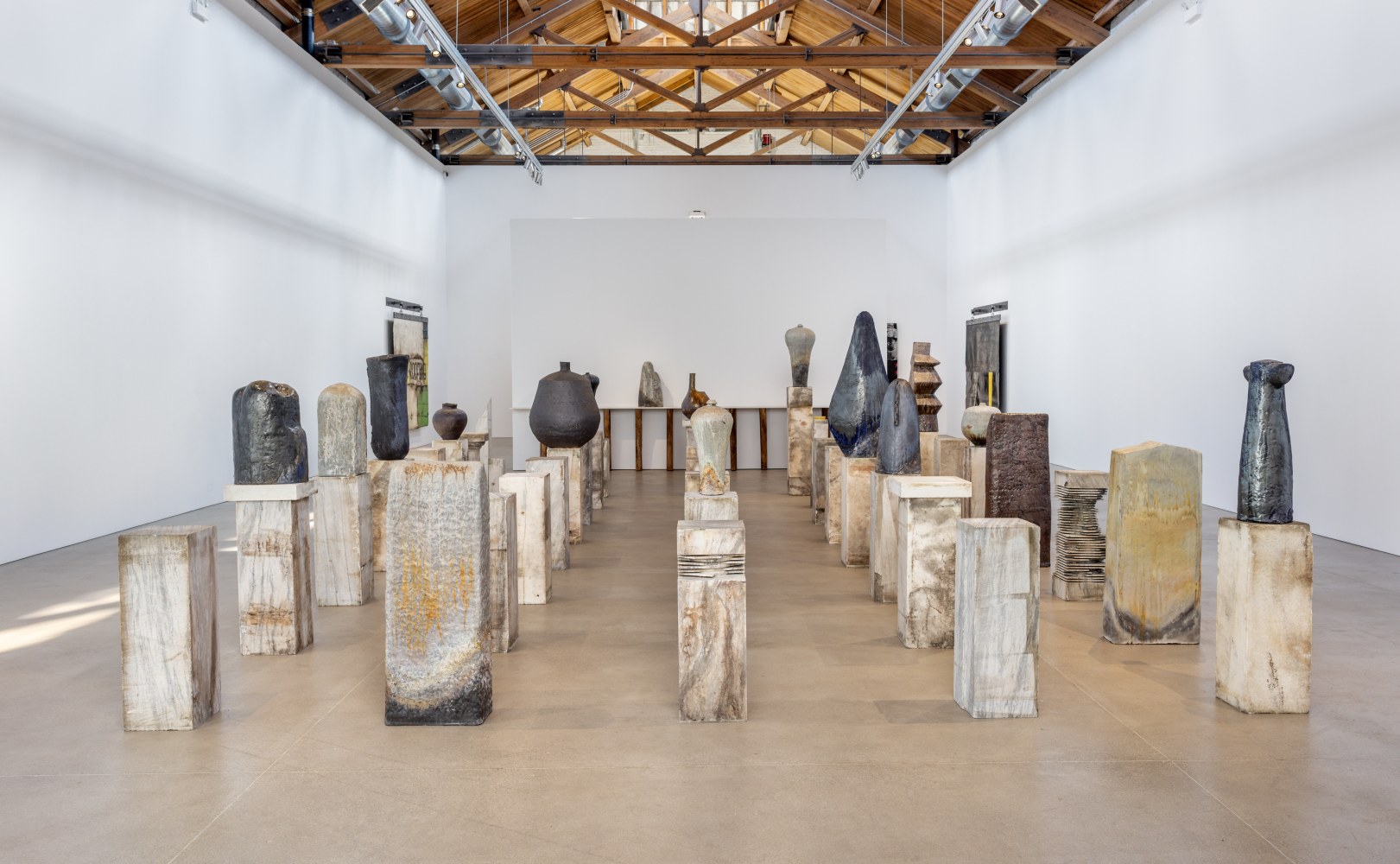 Installation view of Theaster Gates: OH, YOU&amp;#39;VE GOT TO COME BACK TO THE CITY, GRAY Chicago