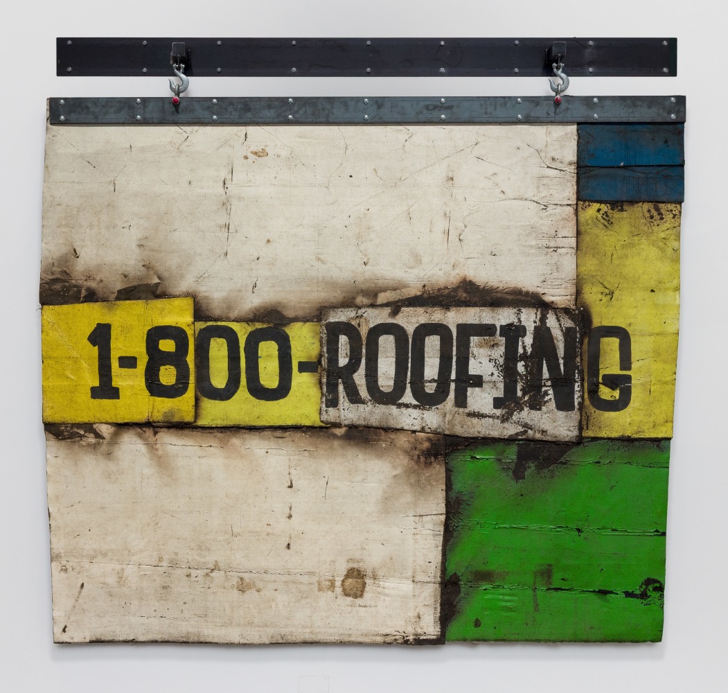 Advertisement, 2025
Rubber, oil-based acrylic and steel
93 &amp;times; 97 1/2 &amp;times; 6 inches
236.2 &amp;times; 247.7 &amp;times; 15.2 cm