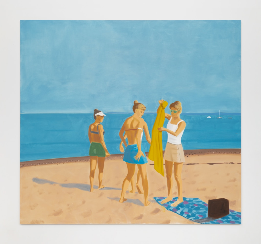 Alex Katz (b. 1927)
Saturday, 2002
Oil on linen
104 &amp;times; 112 inches
264.2 &amp;times; 284.5 cm