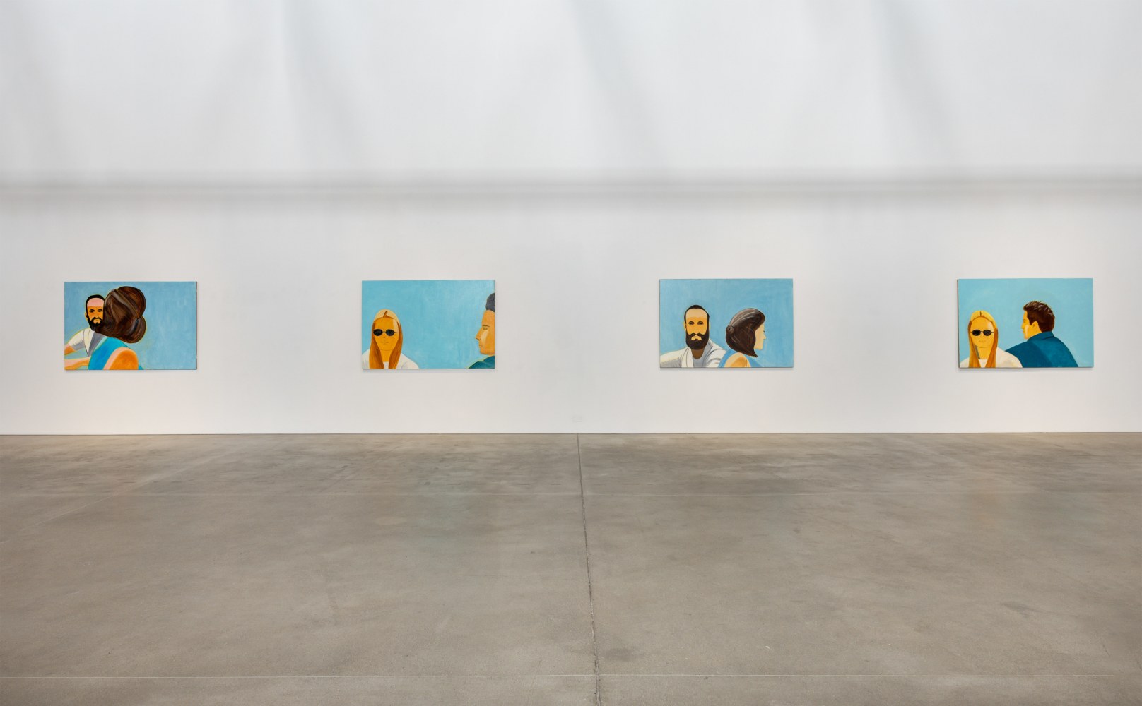 Installation view of Alex Katz: White Lotus, GRAY Chicago, Chicago, Illinois