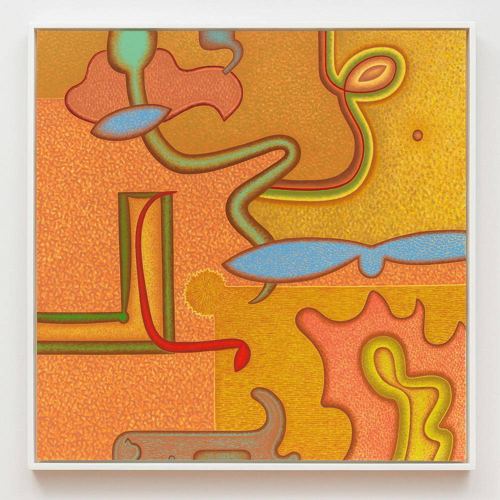 Cat&amp;#39;s Play, 1998
Oil on linen
36 &amp;times; 36 inches
(91.4 &amp;times; 91.4 cm)