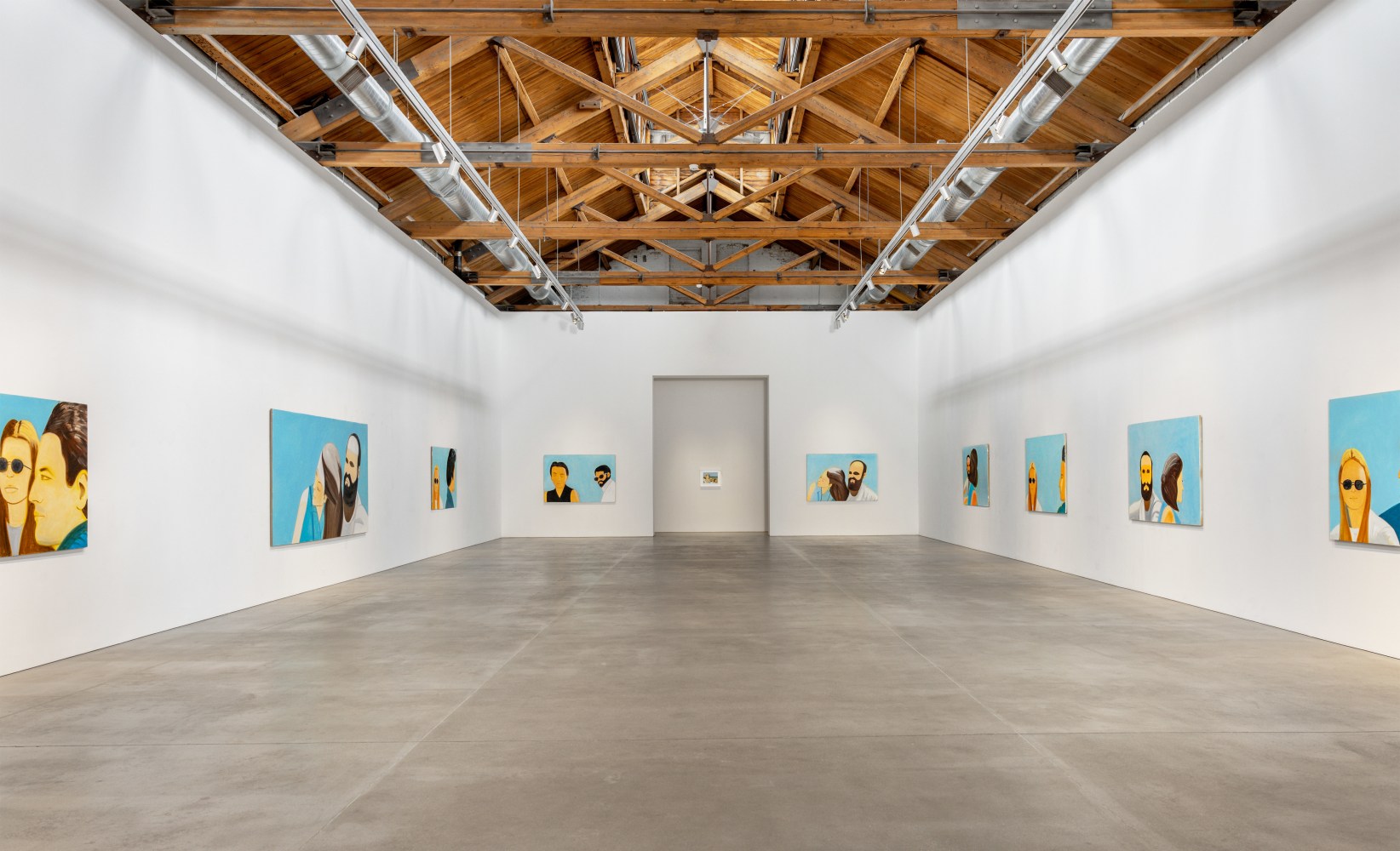 Installation view of Alex Katz: White Lotus, GRAY Chicago, Chicago, Illinois