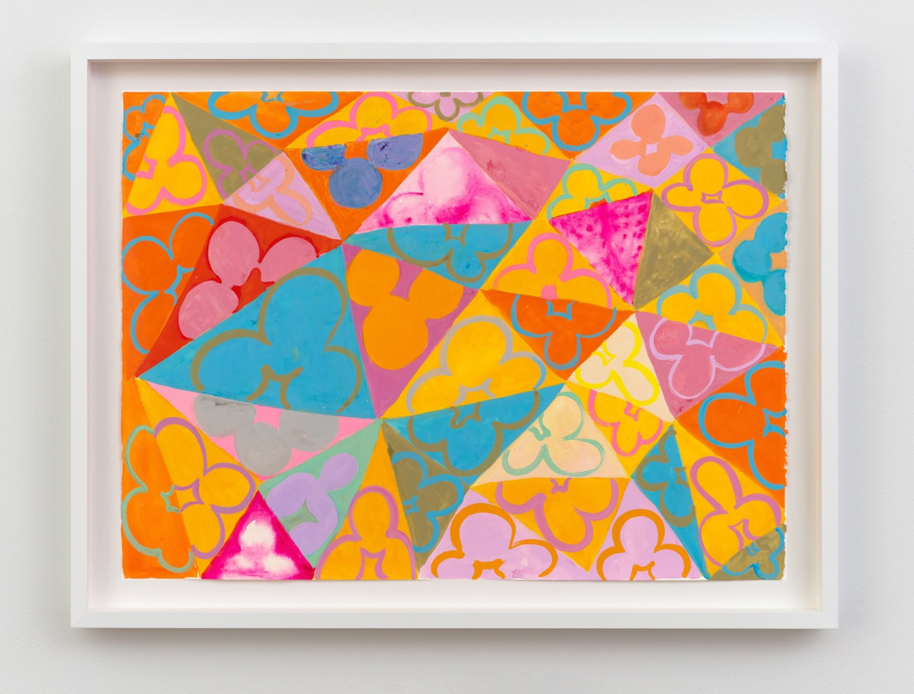 Golden Hour, 2024
Gouache on paper
22 &amp;times; 30 inches (55.9 &amp;times; 76.2 cm)