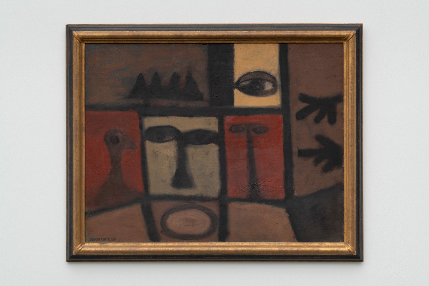 Adolph Gottlieb
Phoenix, 1941
Oil on canvas
24 3/4 &amp;times; 32 inches (62.9 &amp;times; 81.3 cm)