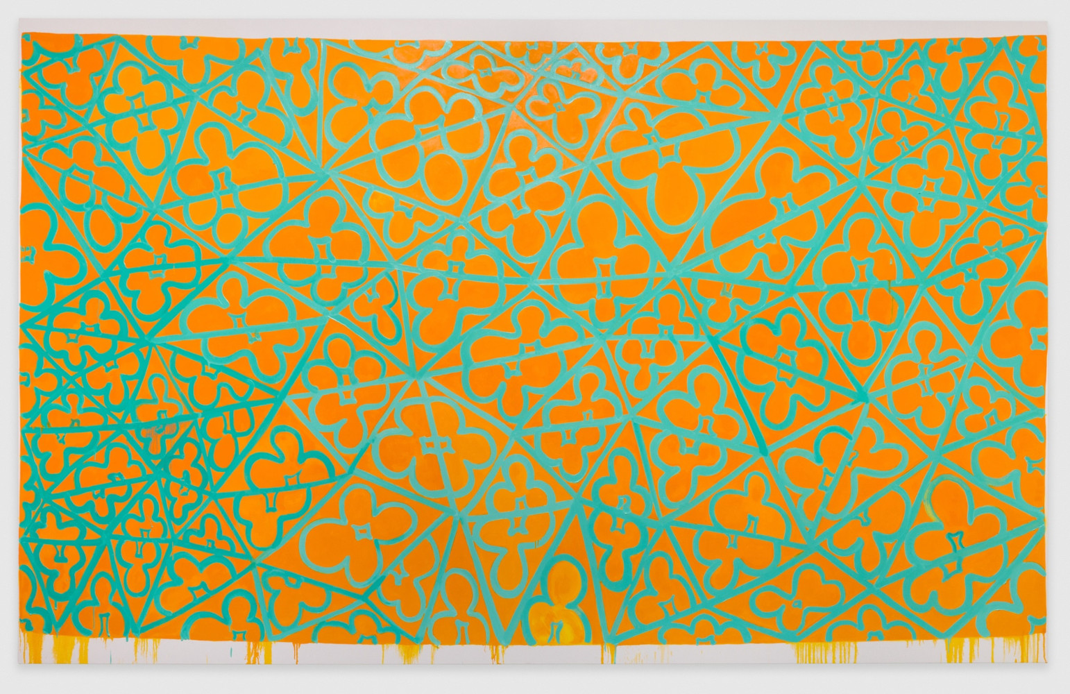 Vitamin C, 2025
Oil on canvas
90 &amp;times; 144 inches (228.6 &amp;times; 365.8 cm)