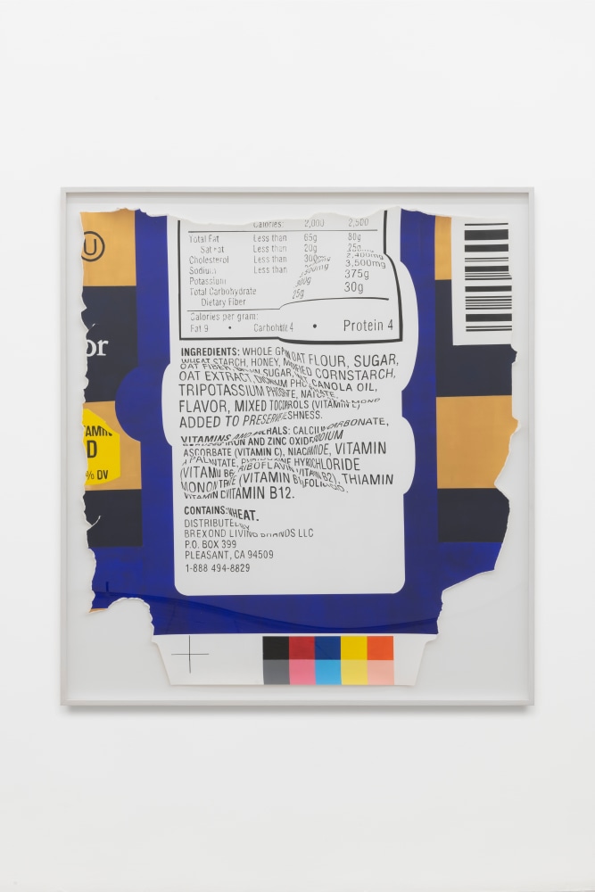 Polylumpious Tetraflacidontics (Gold+Blue),&amp;nbsp;2022
Acrylic on paper
50 3/10 x 46 1/2 inches (128 x 118 cm)
Photo Roberto Ruiz