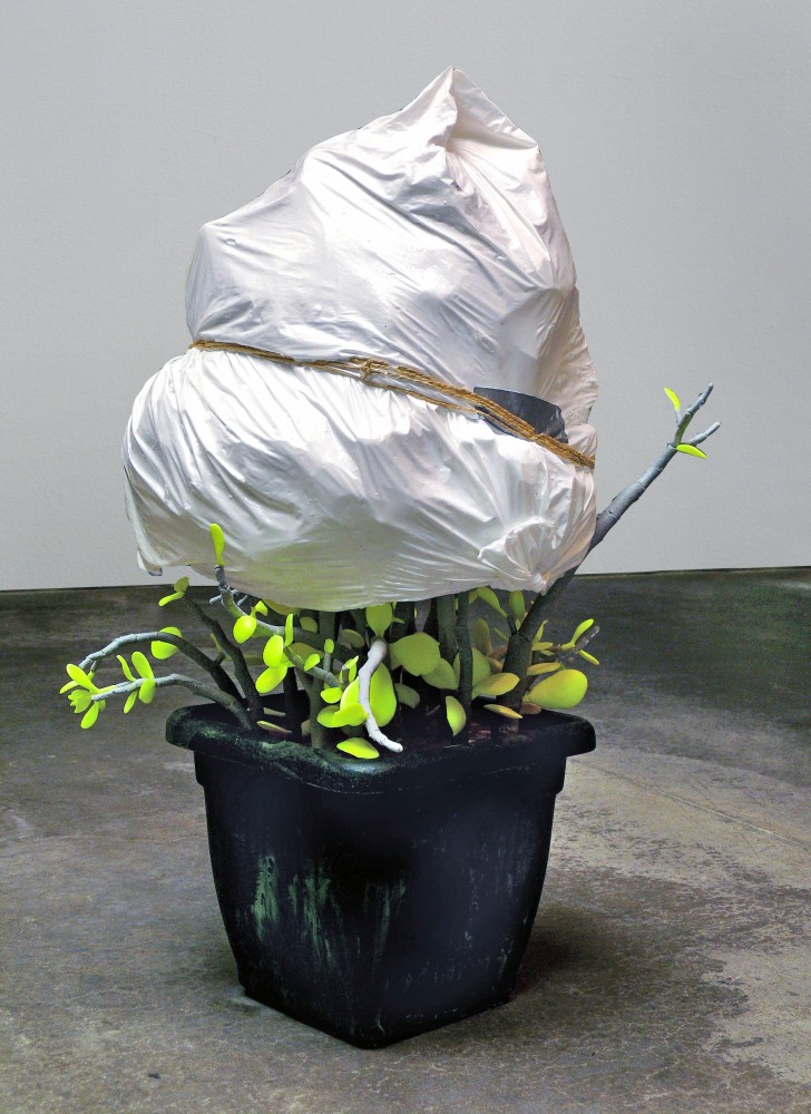 Overcast,&amp;nbsp;2010
Cast polyurethane, pigments and enamel paint
37 x 27 x 26