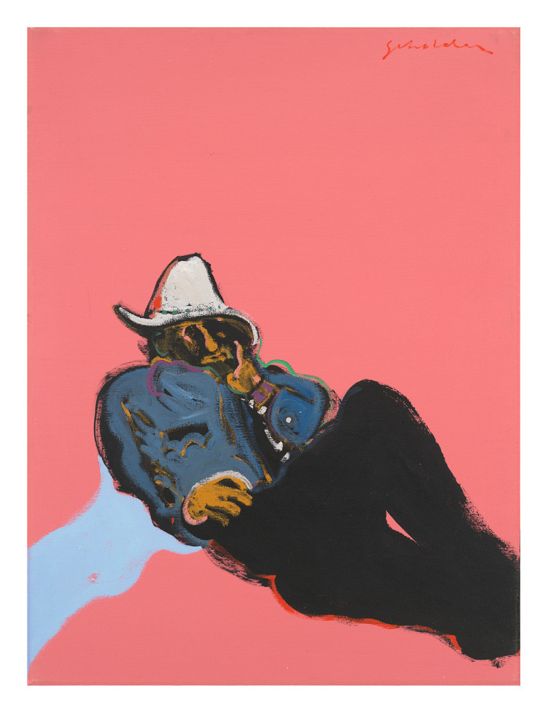 Drunk Indian,&amp;nbsp;1972
Acrylic on canvas
40 x 30 inches