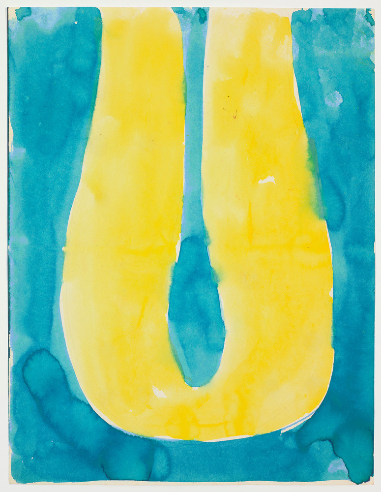 Paul Feeley
Untitled, 1958
Watercolor on paper
11 x 8 1/2 inches