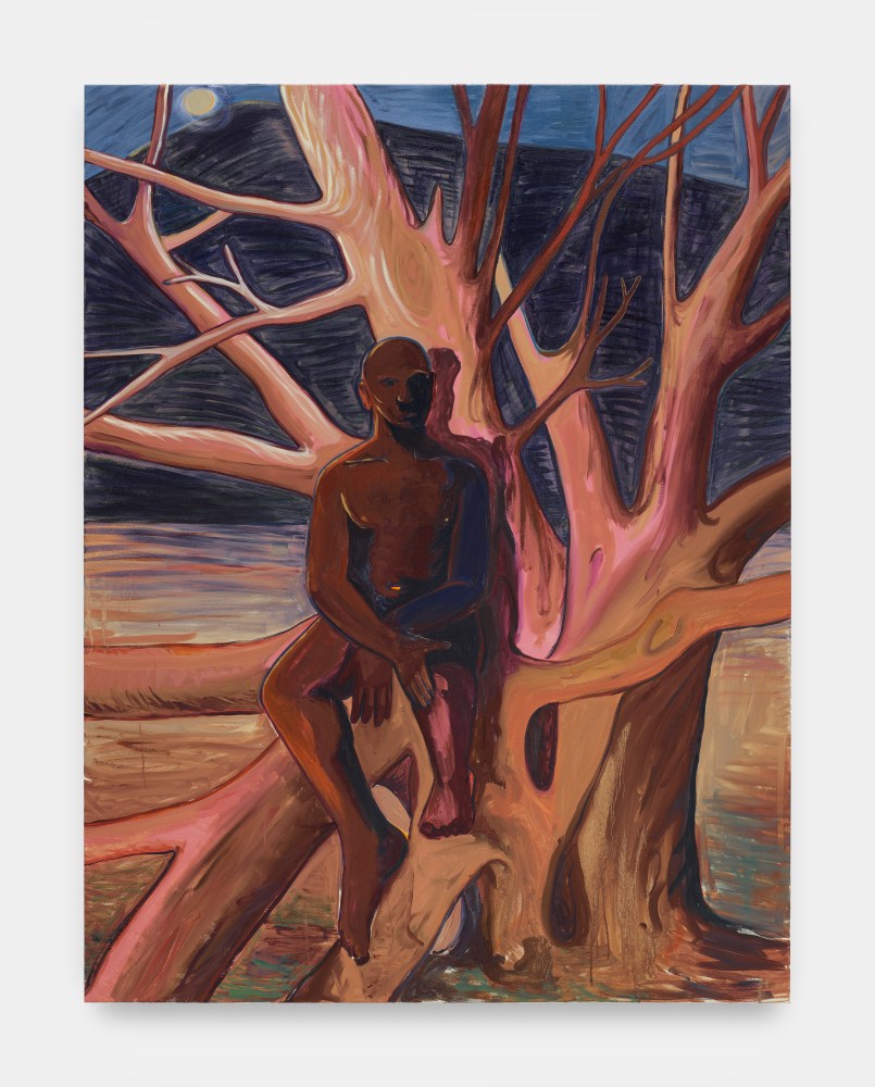 Kemi Onabul&amp;eacute;

Limbes, 2024

oil on canvas

66 7/8 x 51 1/8 in (170 x 130 cm)