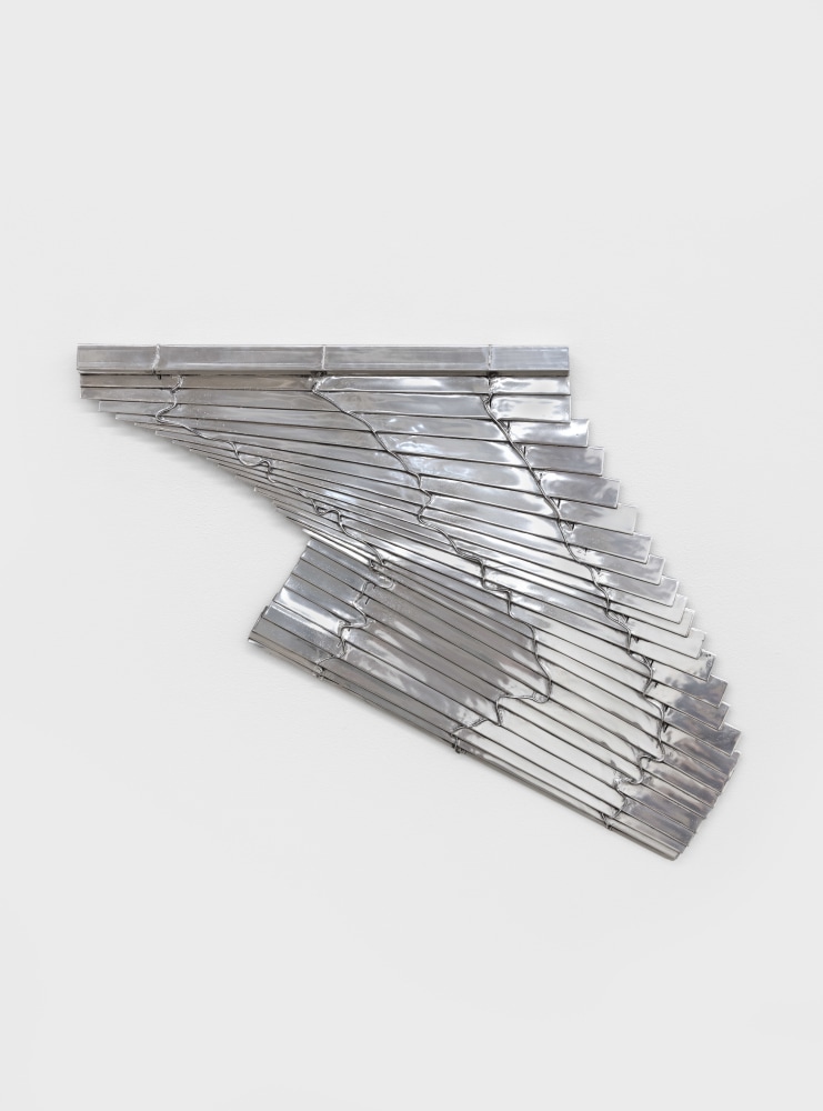 Anne Libby
These Days, 120.3, 2021
polished cast aluminum
34 1/2 x 43 x 2 in (87.6 x 109.2 x 5.1 cm)
AL069