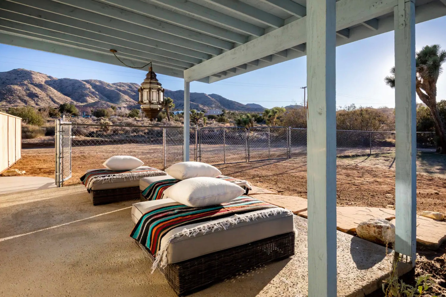 A Weekend stay at Artist Andrea Bowers’ Airbnb in the Desert, Atenti Plaid Overnighter Bag &amp; Bravery Kit by Divya Mehra