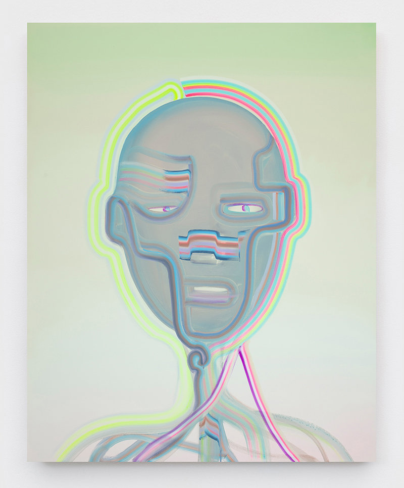 Wanda&amp;nbsp;Koop
Heartbeat Bot (Dark Eyes), 2020
acrylic on canvas
60 x 48 in
WK251