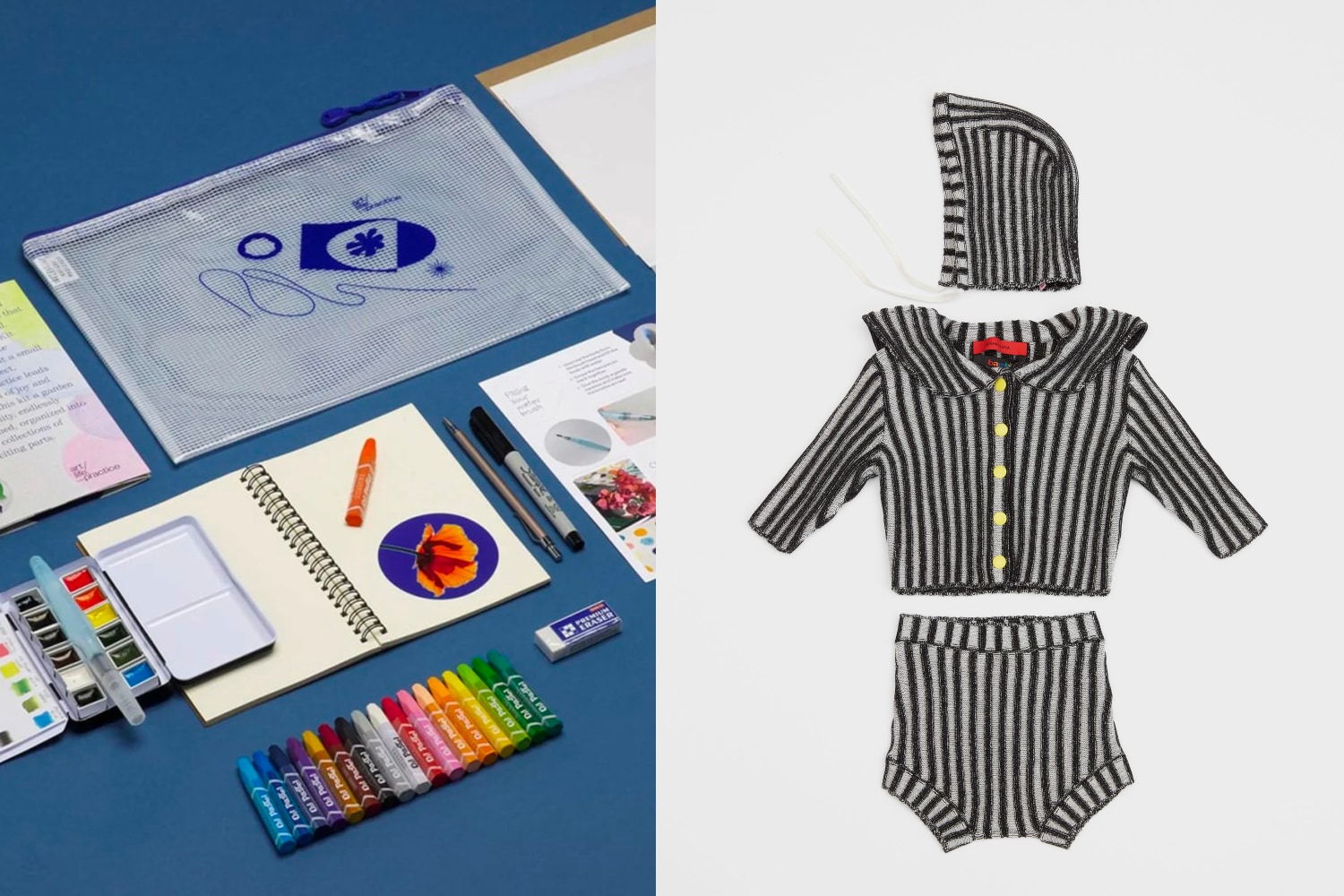 Art Life Practice Watercolor Drawing Kit &amp; Eckhaus Latta Bambino Set in Licorice