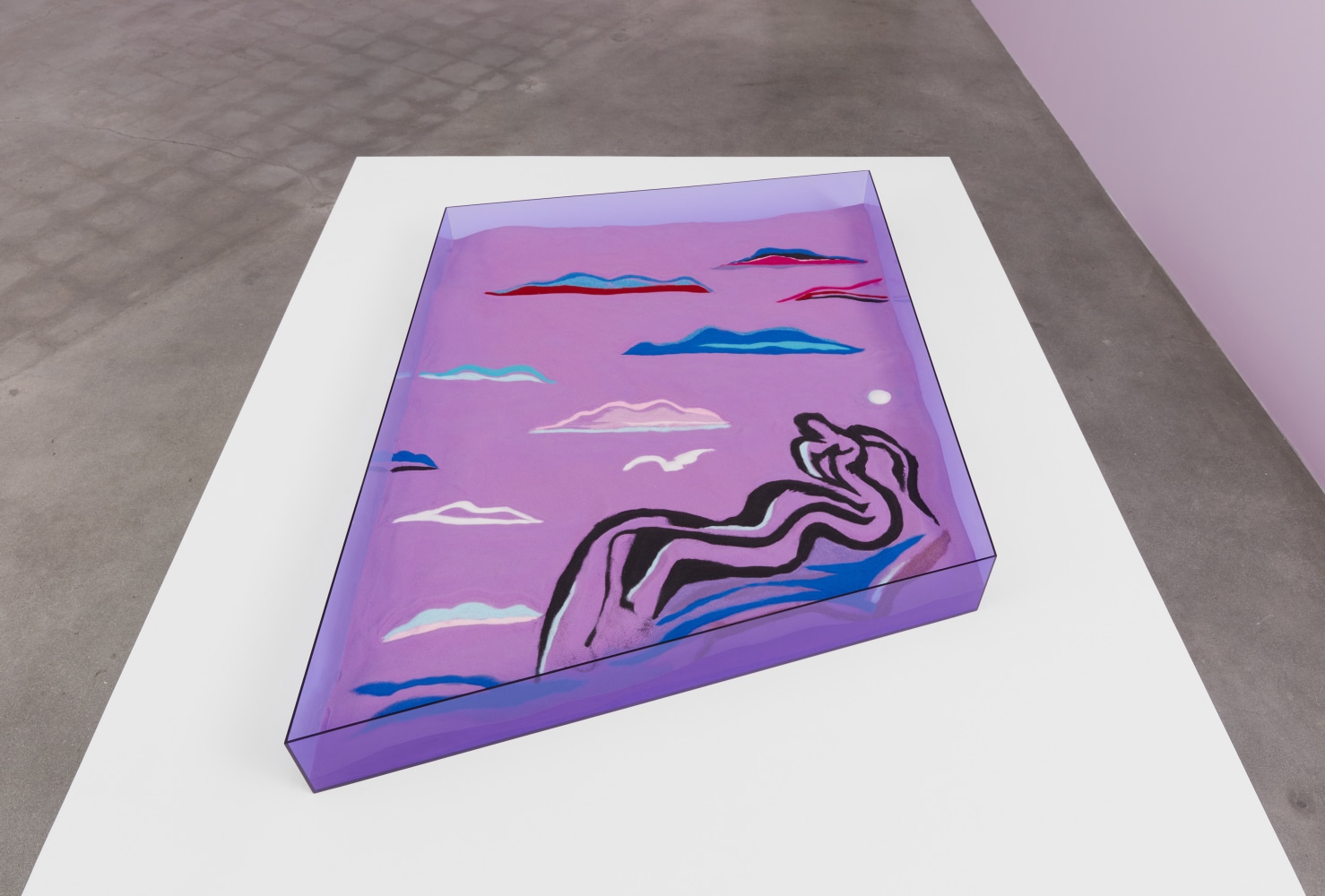 Mira Dancy, Ultraviolet Meditation, 2022