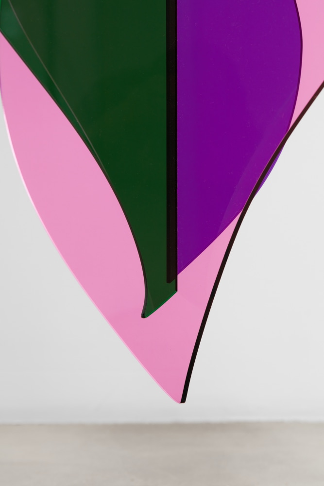 Mira Dancy, Pink Pendulum, detail, 2022