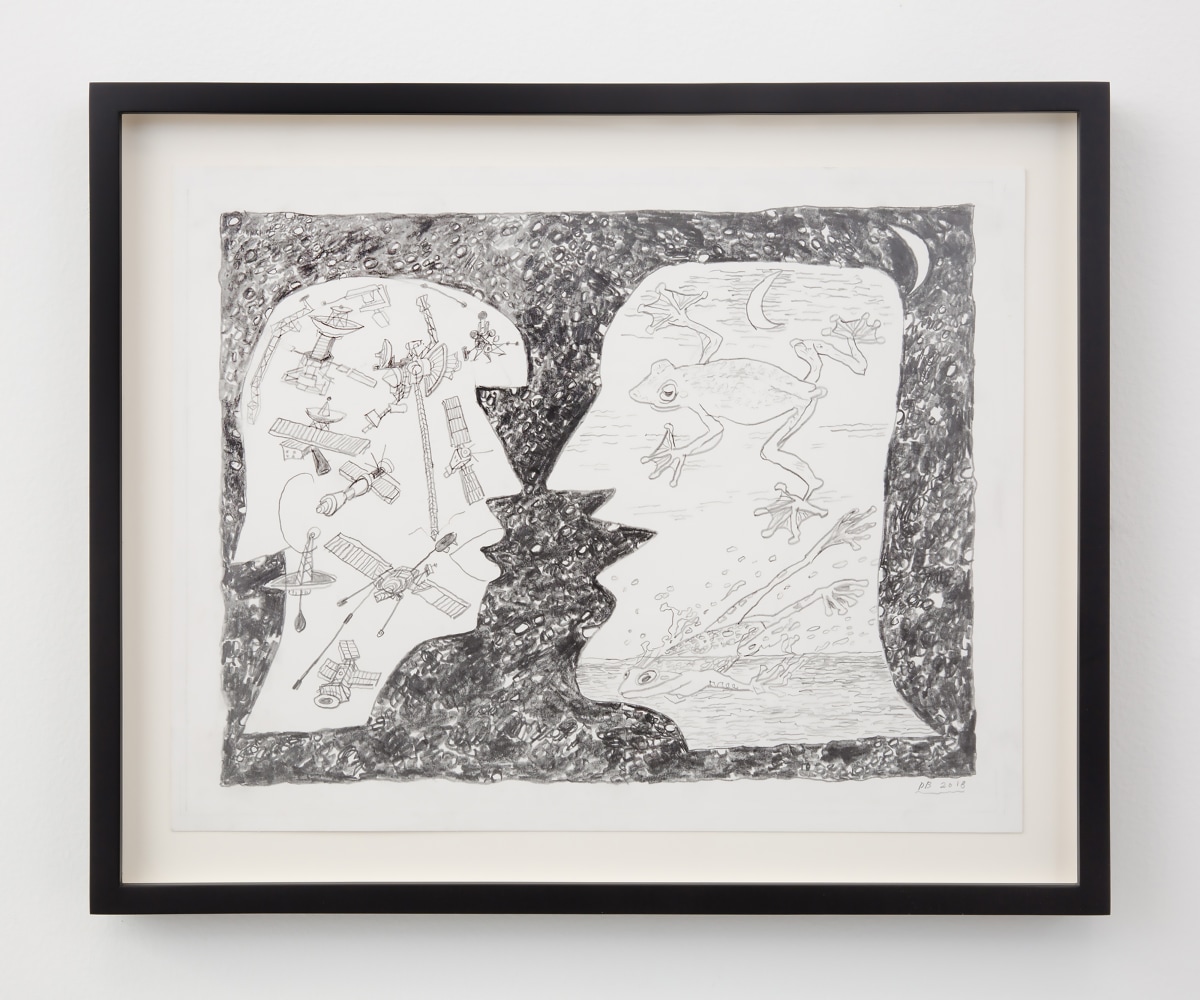 Derek&amp;nbsp;Boshier
The Conversation,&amp;nbsp;2018
pencil on paper
10 1/2 x 13 1/2 in (26.7 x 34.3 cm)
DB195