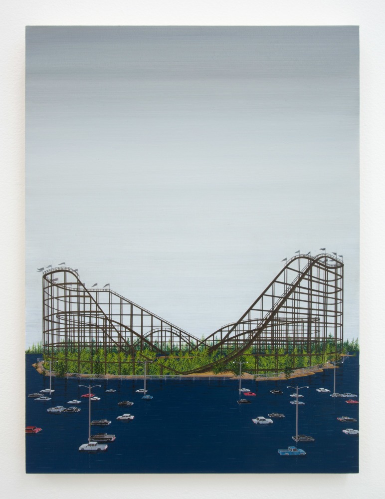 Ian Davis, &quot;Rollercoaster (version),&quot; 2020