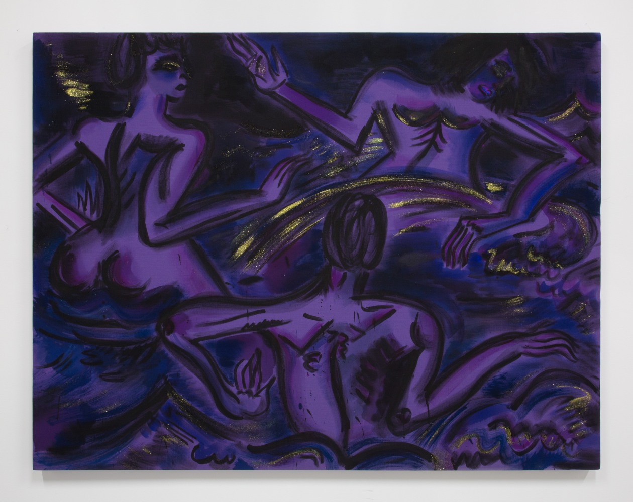 Mira Dancy, &quot;Black Sky Sirens (Splash),&quot; 2013