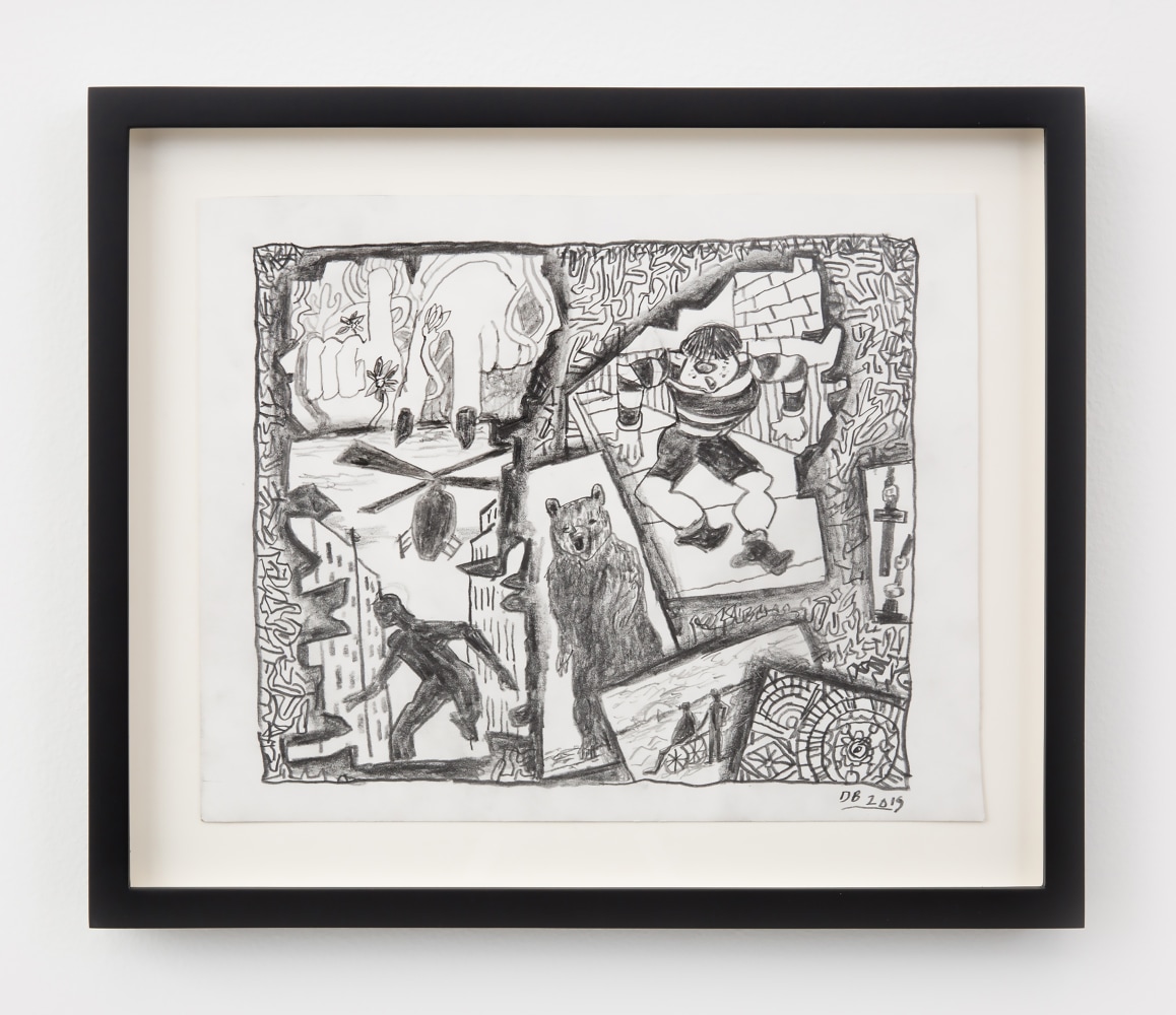 Derek&amp;nbsp;Boshier
&amp;quot;World News&amp;quot; #17, 2019
pencil on paper
8 x 10 in (20.3 x 25.4 cm)
DB243