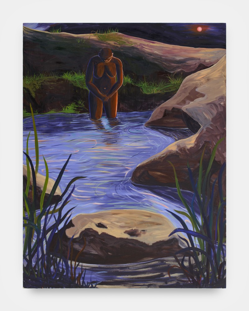 Kemi Onabul&amp;eacute;

Shallow River, 2024

oil on canvas

66 7/8 x 51 1/8 in (170 x 130 cm)
