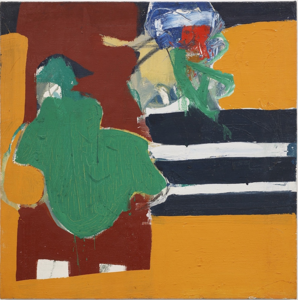 Wook-Kyung Choi (1940 - 1985) Untitled, c. 1960s Oil on canvas 23.03 x 22.83 inches 58.5 x 58 cm