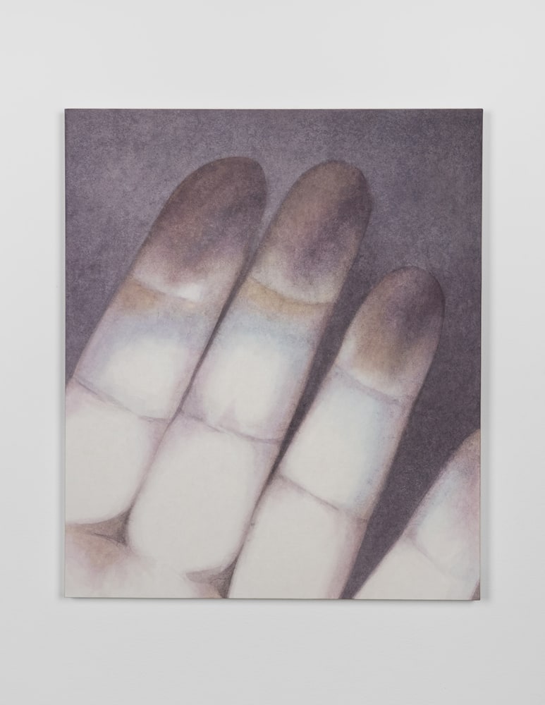 Yooyun Yang (b. 1985)
Soot, 2022
Acrylic on Korean paper (jangji)
16 15/16 x 20 7/8 inches
43 x 53 cm