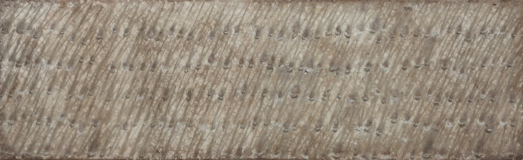 Park Seo-Bo (b. 1931) Ecriture No. 155-82, 1982 Mixed media with Korean hanji paper on canvas 20.98 x 66.81 inches 53.3 x 169.7 cm