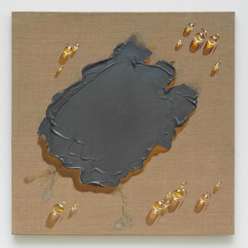 Kim Tschang-Yeul (1929-2021)
Waterdrops, 1983
Oil, graphite, and acrylic on canvas
19 11/16 x 19 11/16 inches
50 x 50 cm