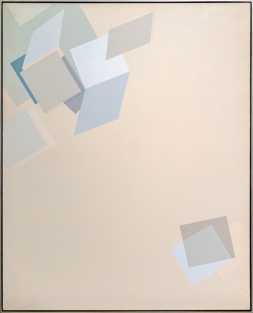 Suh Seung-Won (b. 1941) Simultaneity 81-116, 1981 Oil on canvas 63.78 x 51.18 inches 162 x 130 cm
