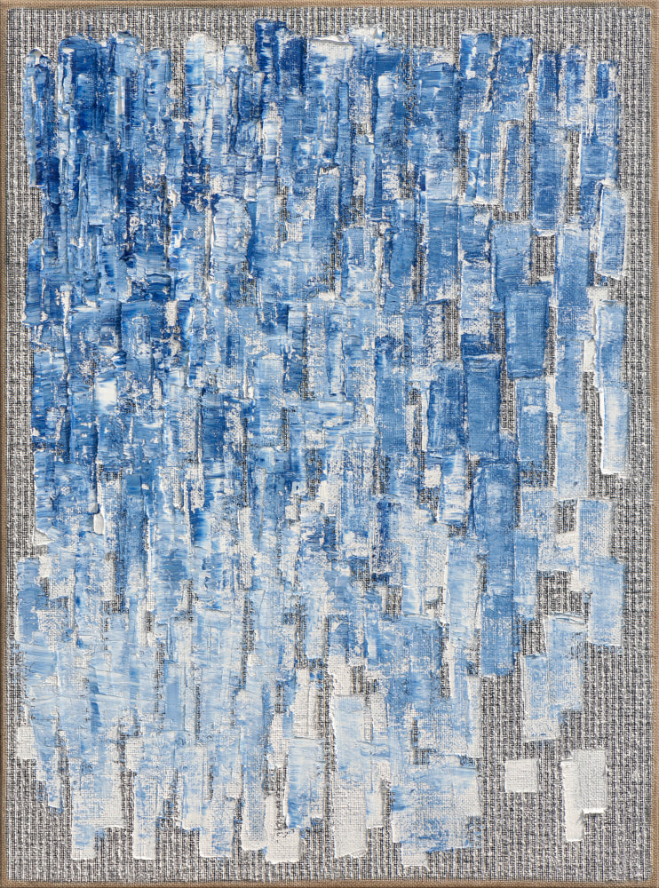 Ha Chong-Hyun (b. 1935) Conjunction 21-02, 2021 Oil on hemp cloth 51.3 x 38.19 inches 130.3 x 97 cm