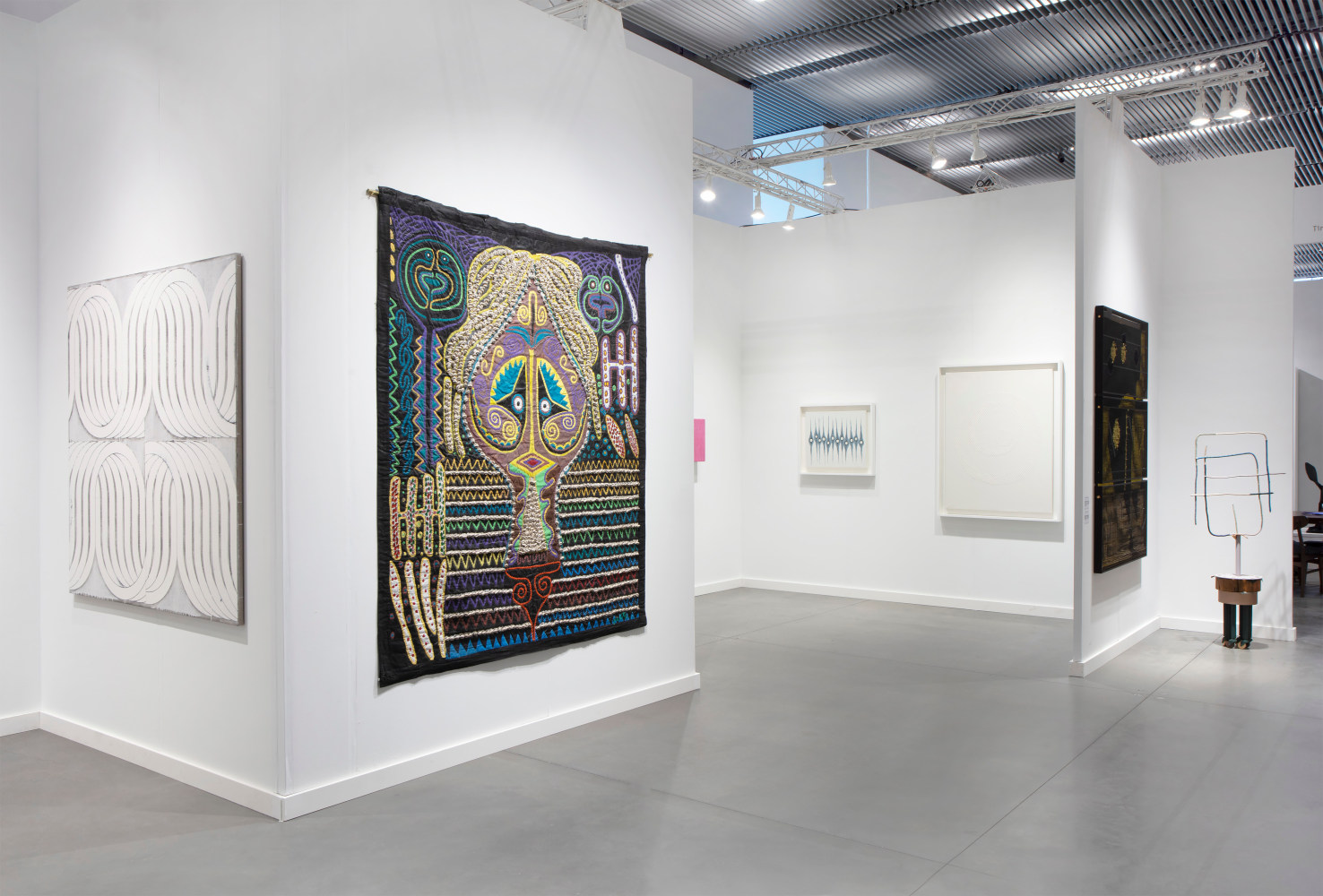 Installation view of Frieze New York 2022&amp;nbsp;(Booth A9) at The Shed. Photo&amp;nbsp;&amp;copy; Sebastiano Pellion di Persano