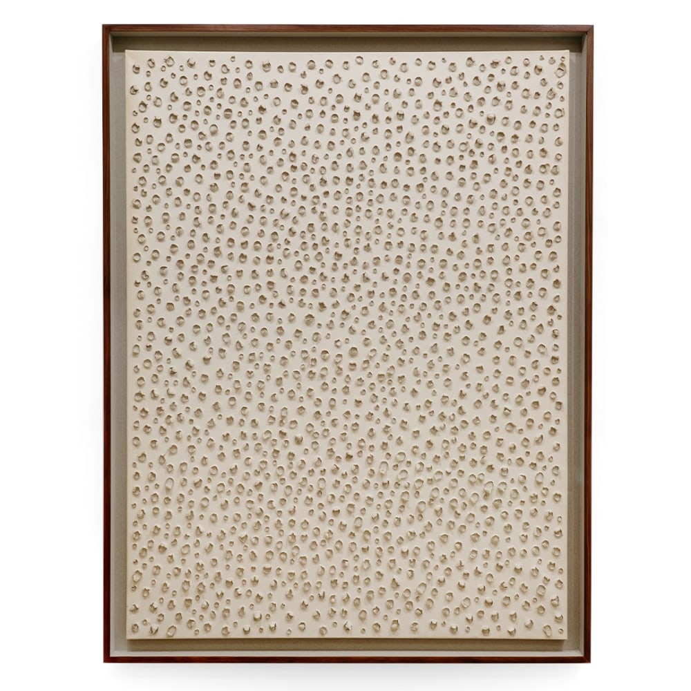 Kwon Young-Woo (1926 - 2013)
Untitled, c. 1980s
Korean paper
63 1/2 x 47 3/4 x 2 in
161.5 x 121 x 5.25 cm
Framed dimensions:
68 x 51 1/2 x 3 1/2 in
172.7 x 130.8 x 8.9 cm