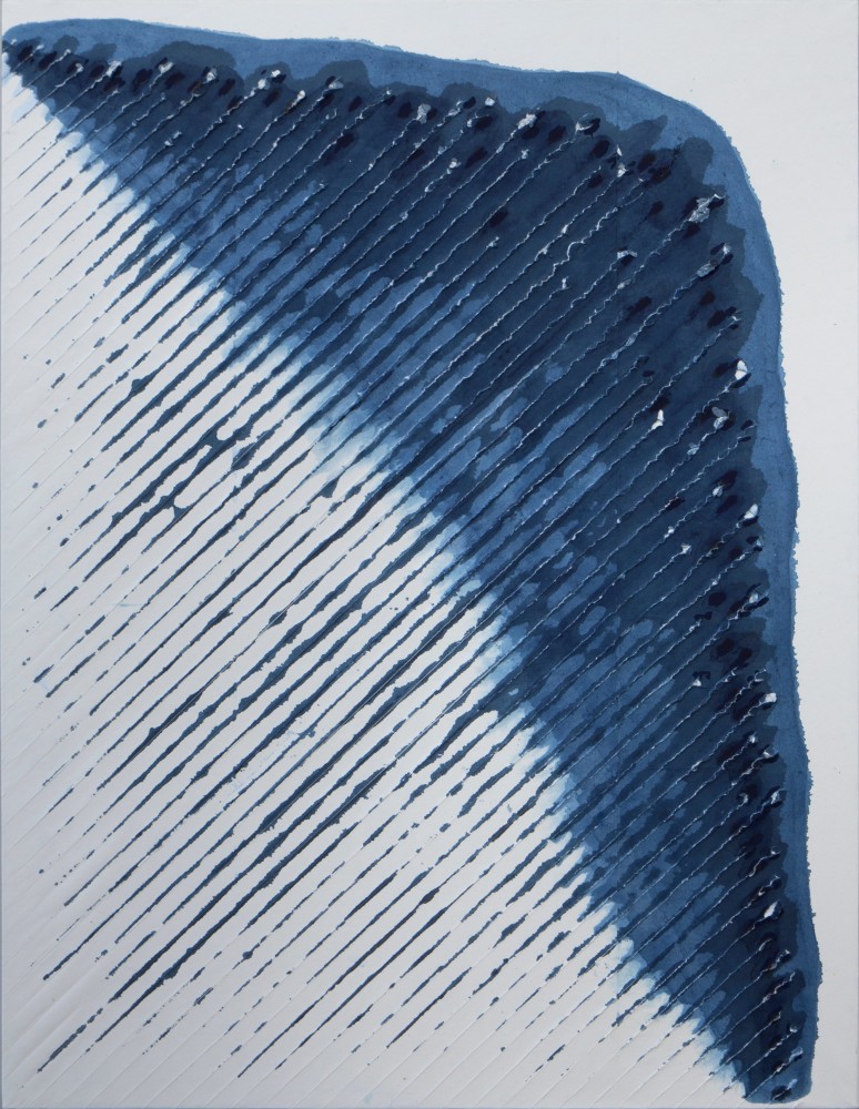 Kwon Young-Woo (1926 - 2013) Untitled, 1985 Gouache, Chinese ink on Korean paper 45.47 x 38.98 inches 115.5 x 99 cm