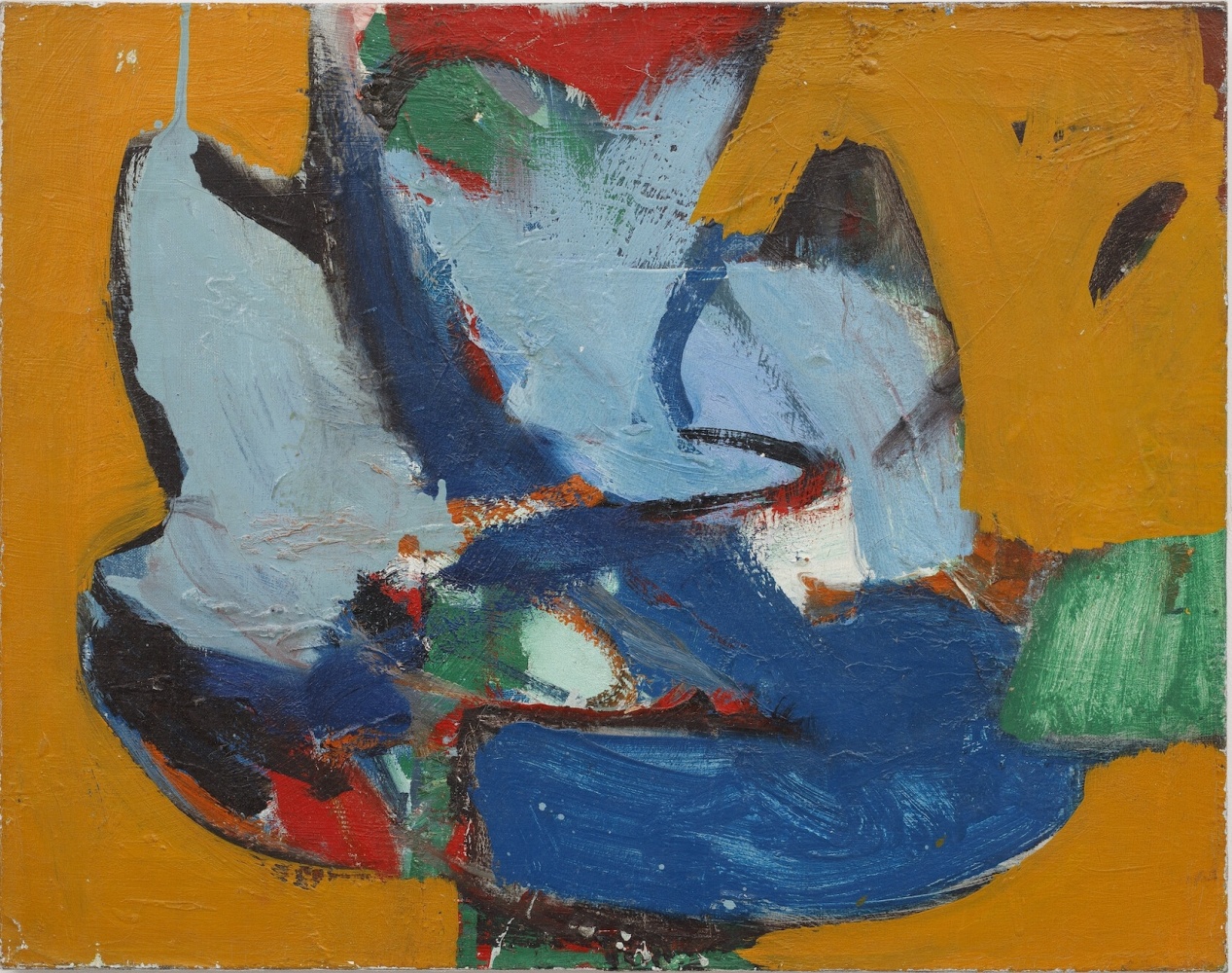 Wook-Kyung Choi (1940 - 1985)
Untitled, Year unknown
Oil on canvas
18.11 x 22.83 inches
46 x 58 cm