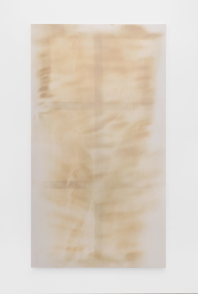 Tania P&amp;eacute;rez C&amp;oacute;rdova (b. 1979)

Panorama, 2020

Professional airbrush sunless spray tan on canvas

82.68 x 45.67 inches

210 x 116 cm