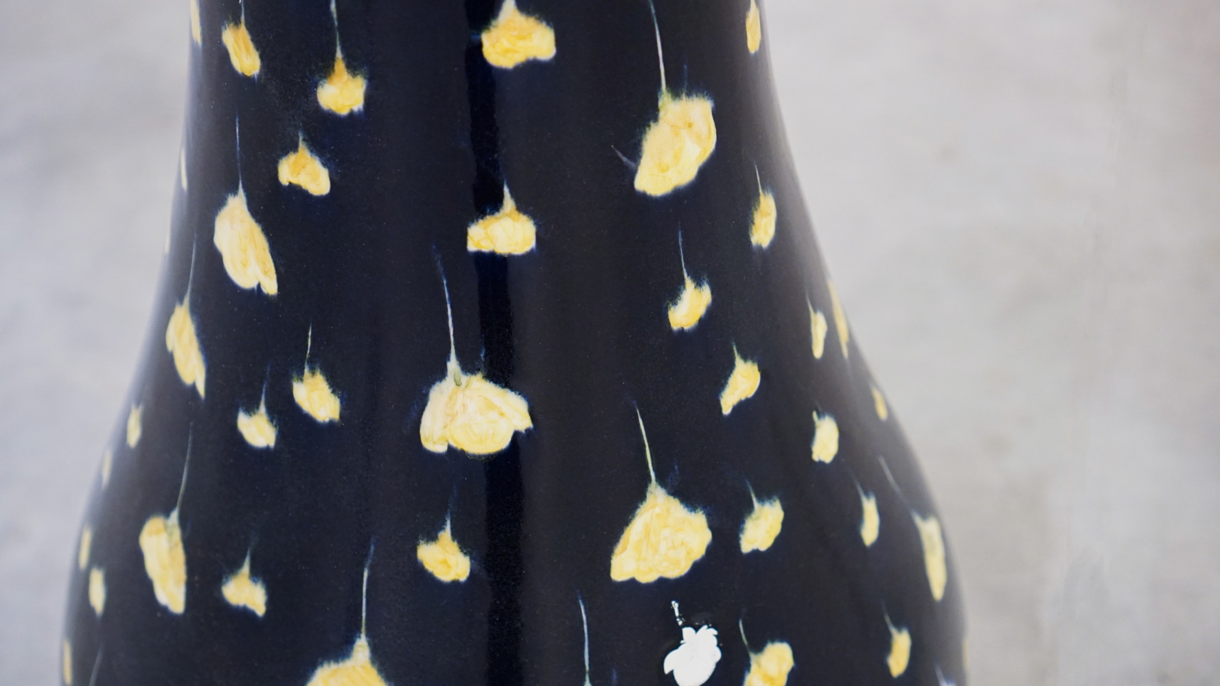 Detail of Tania Pérez Córdova (b. 1979) Portrait of an Unknown Woman Passing By, 2019 Glazed ceramic, woman wearing a dress occasionally 35.43 x 19.69 inches 90 x 50 cm