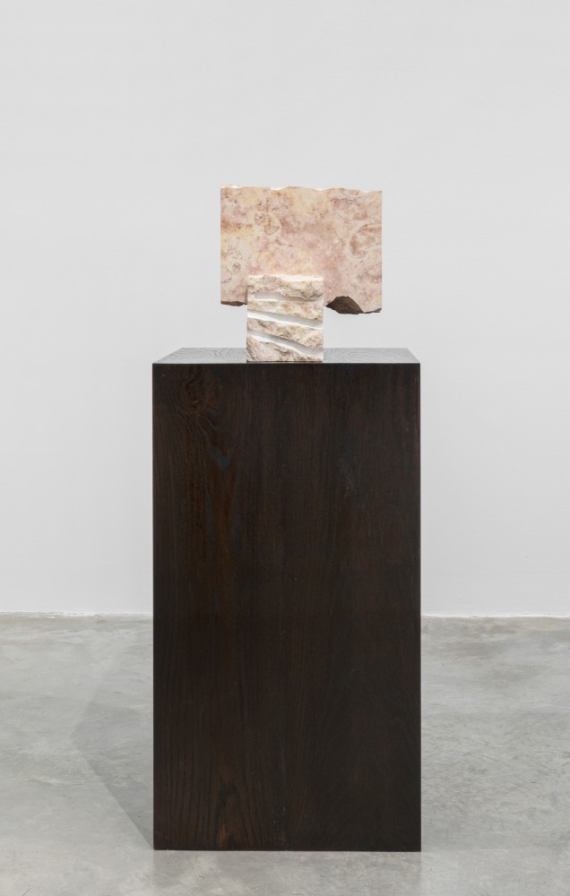 Minoru Niizuma (1930&amp;ndash;1998)
Unknown, c.1986
Pale pink marble
15 x 18 1/2 x 13 3/4 inches
38.1 x 47 x 34.9 cm