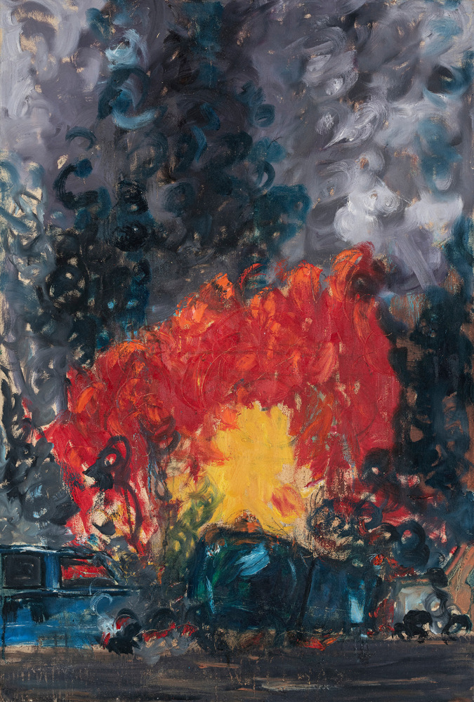 Glodok burning

Social Realism Journey-Jakarta Riots 1998

Oil on canvas

1998

35 x 24 inches

90 x 60 cm