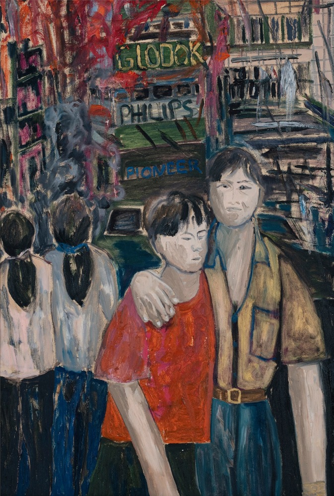 Orang China

Social Realism Journey-Jakarta Riots 1998

Oil on canvas

1998

35 x 24 inches

90 x 60 cm