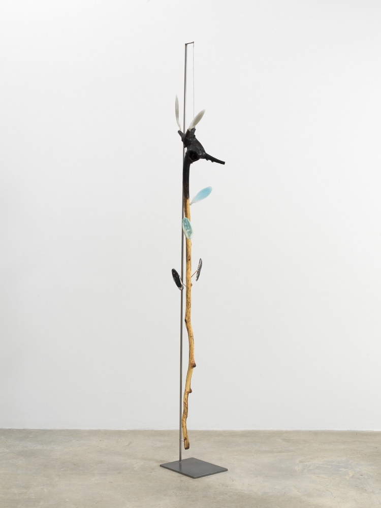 Minouk Lim (b. 1968)

Mother Tongue, 2022

Wood cane, polyurethane resin, metal plate

75.5 x 10.5 x 8 inches

191.8 x 26.7 x 20.3 cm