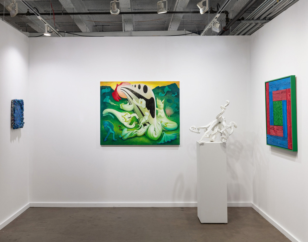 Installation view, Booth #C1, Miles McEnery Gallery, Dallas Art Fair 2021