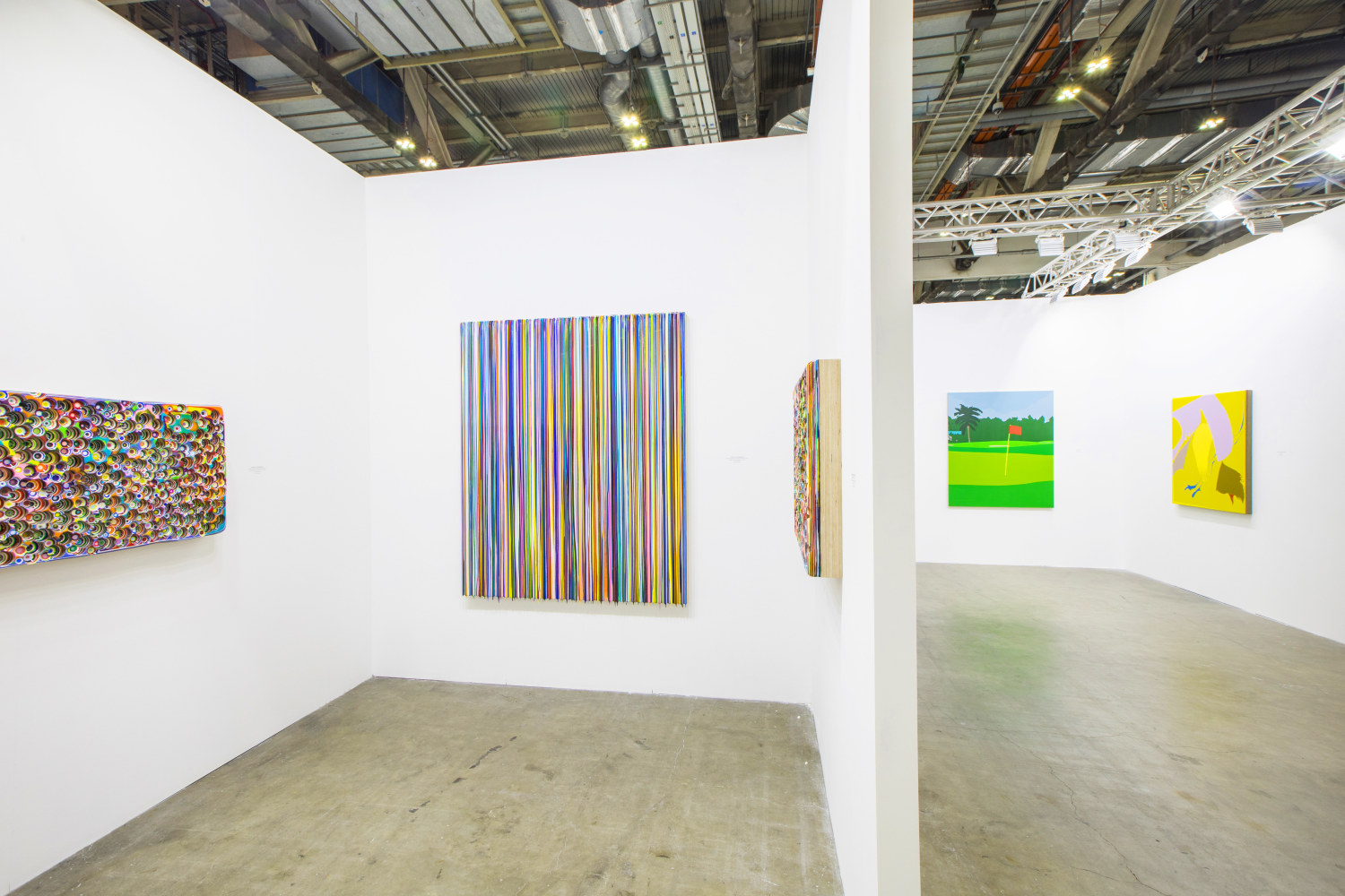 Installation view, Booth #1B02, Miles McEnery Gallery, ART SG 2023