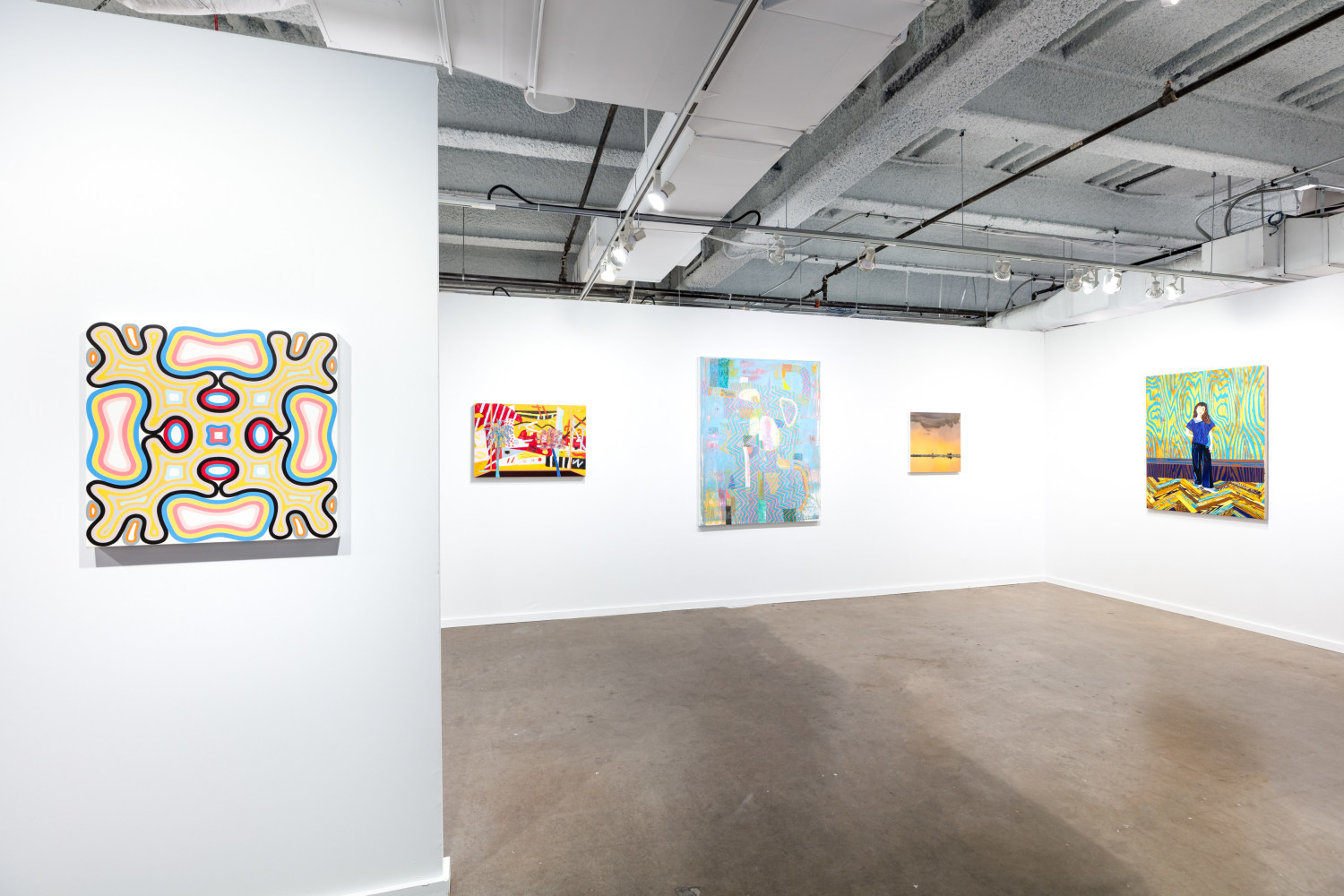 Installation view, Booth #C1, Miles McEnery Gallery, Dallas Art Fair 2022