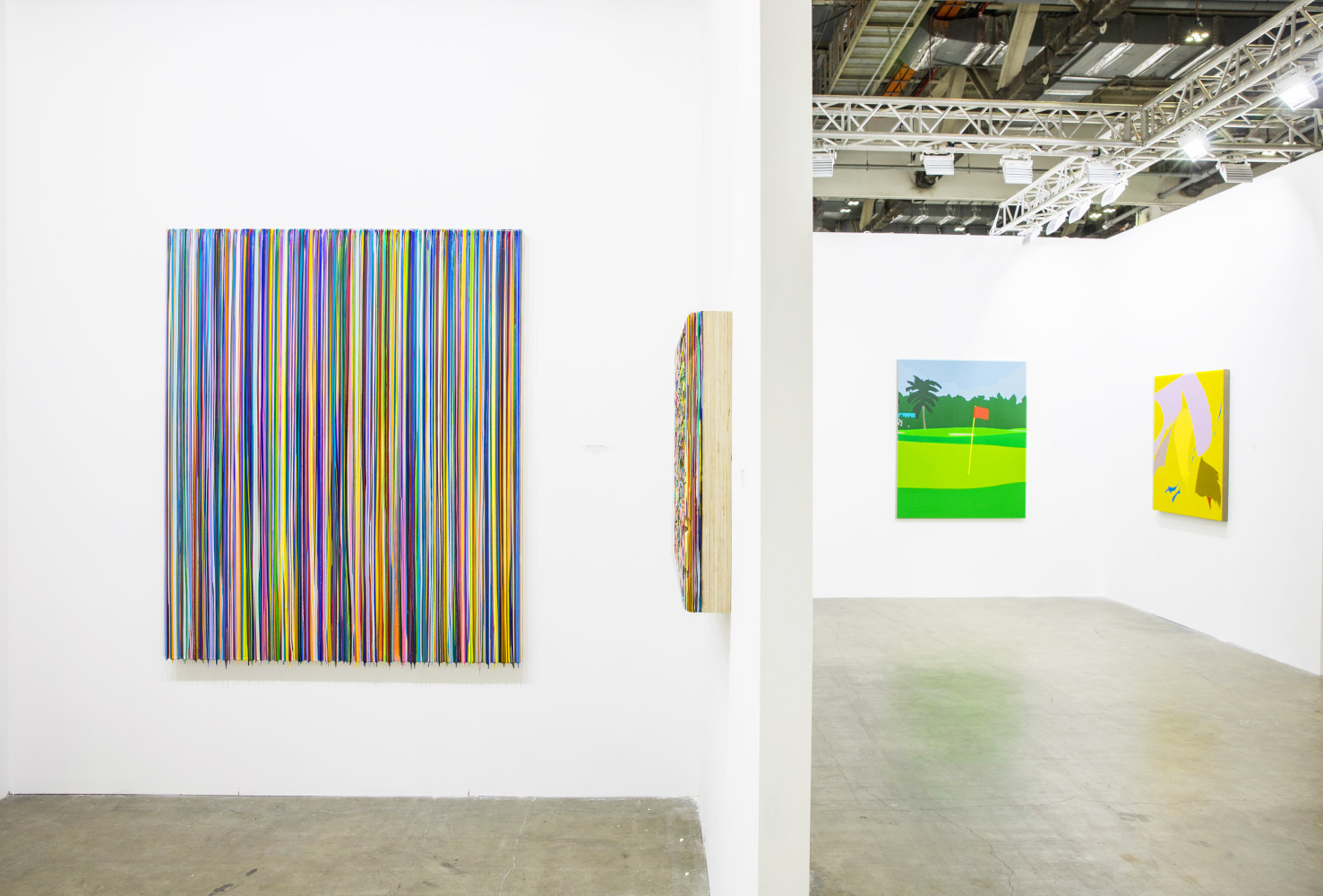 Installation view, Booth #1B02, Miles McEnery Gallery, ART SG 2023