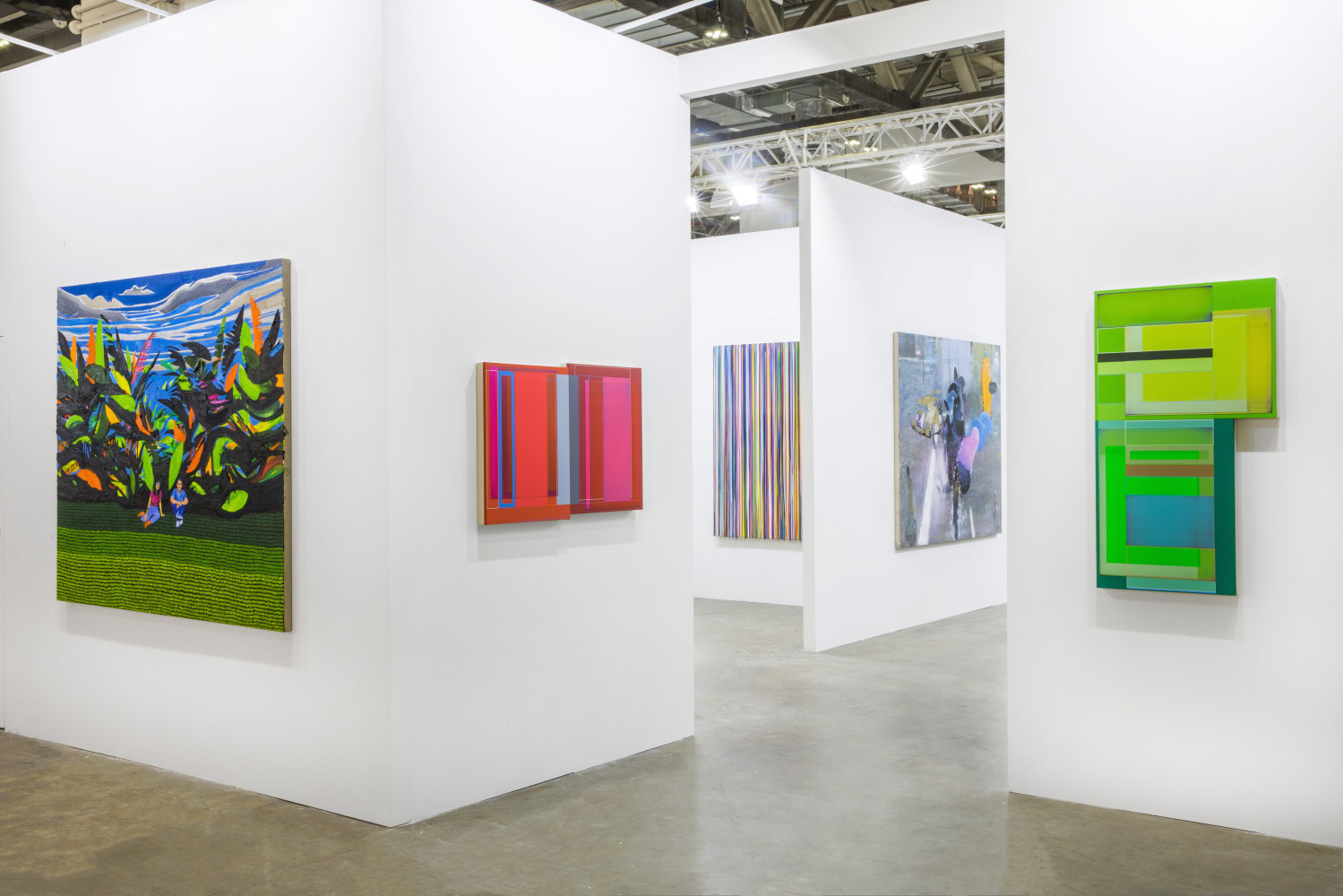 Installation view, Booth #1B02, Miles McEnery Gallery, ART SG 2023