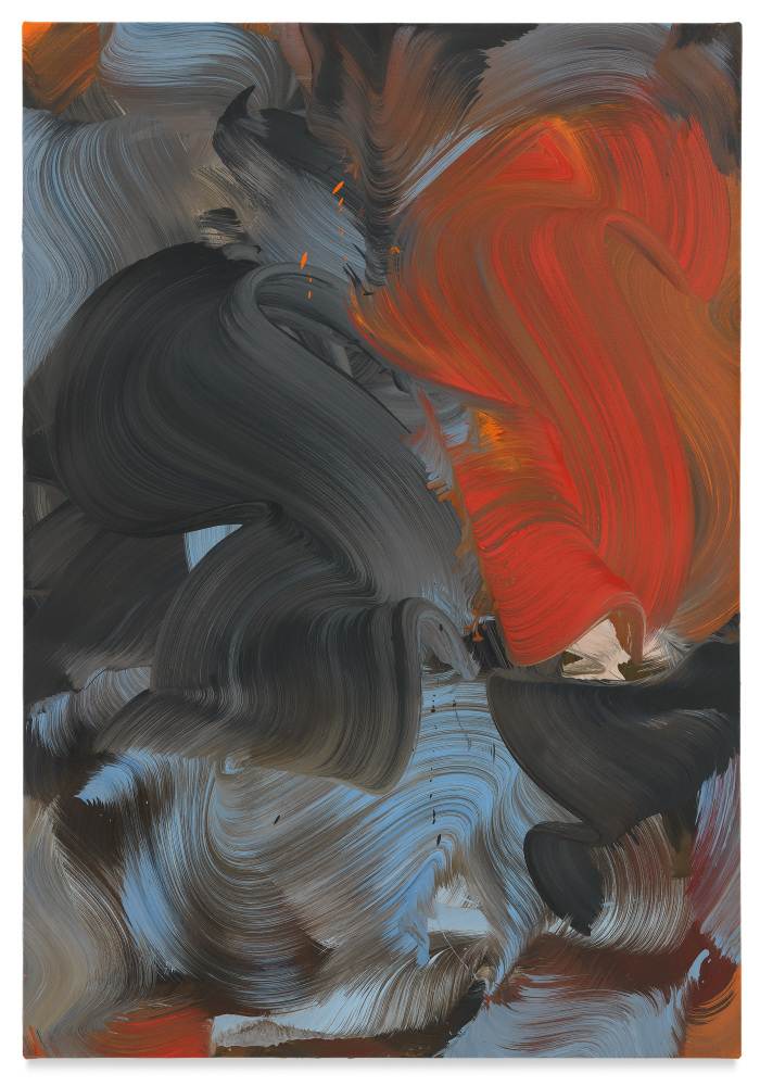 the dreaming I, 2018, Oil on canvas, 51 1/8 x 35 3/8 inches, 130 x 90 cm