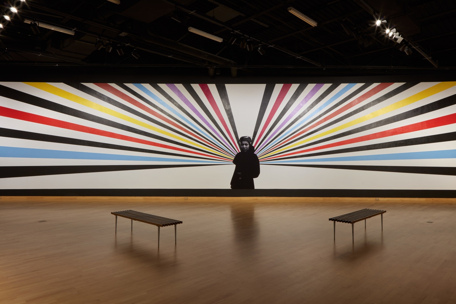 Tampa, FL: USF Contemporary Art Museum, &amp;lsquo;Rico Gatson: Visible Time,&amp;rsquo; 2 June - 29 July 2023. Photography: Will Lytch.