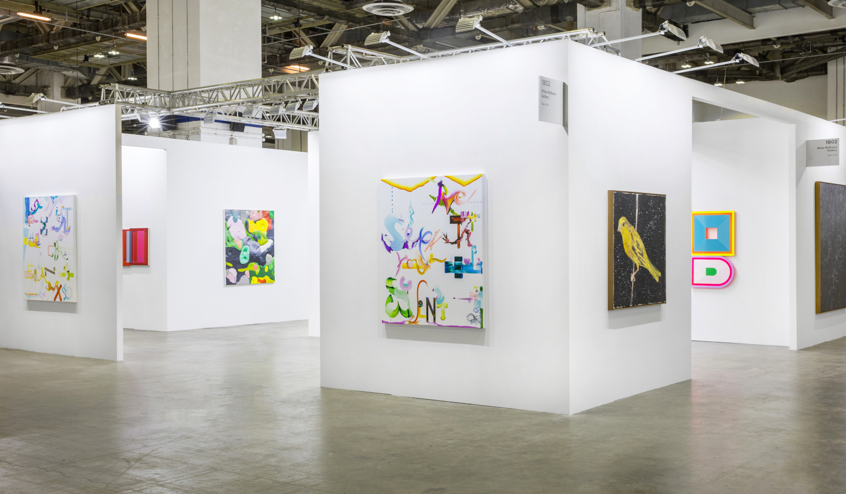 Installation view, Booth #1B02, Miles McEnery Gallery, ART SG 2023
